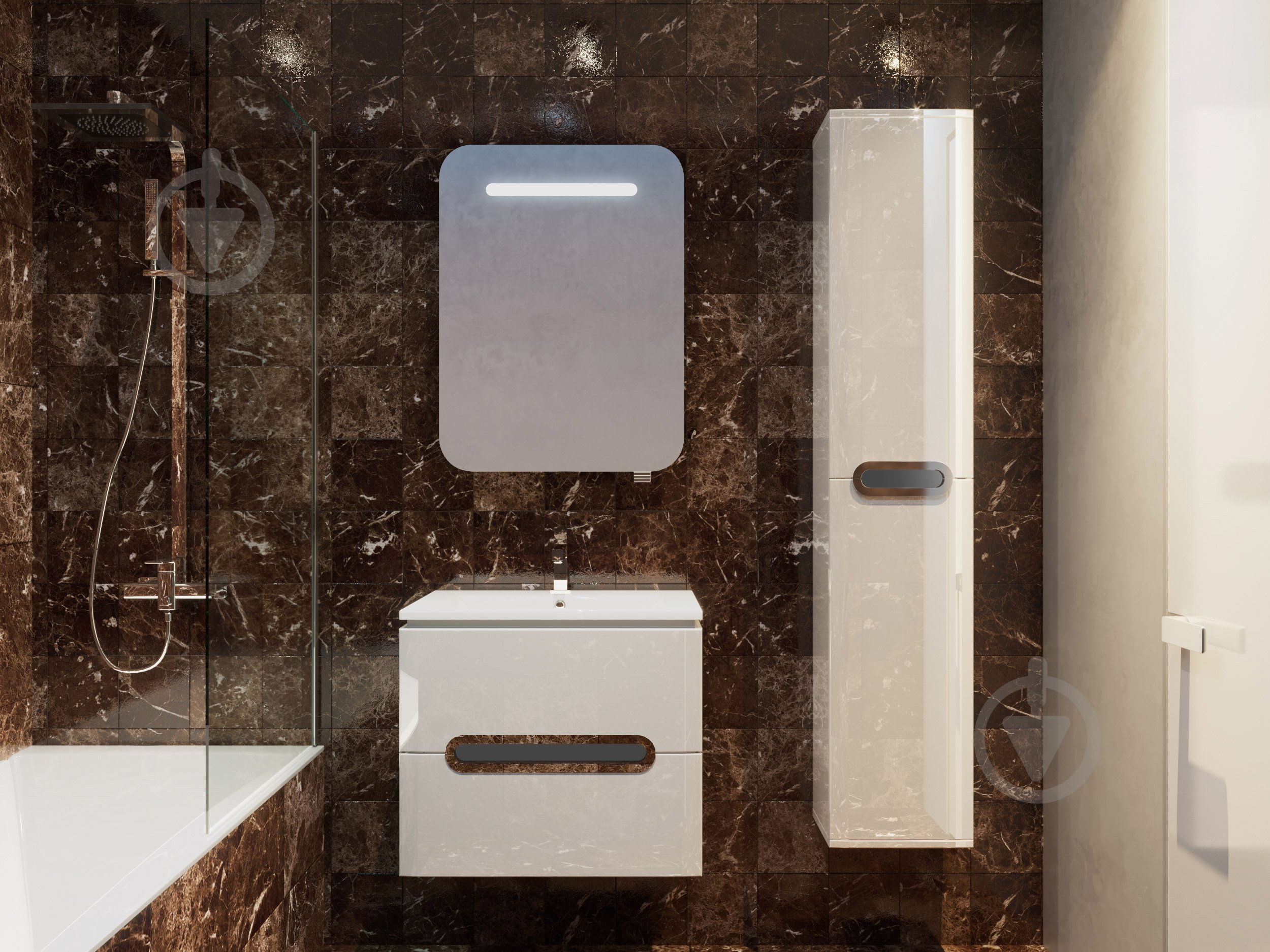 Зеркальный шкаф ЮВЕНТА Prato -60 - фото 3 Зеркальный шкаф ЮВЕНТА Prato -60 - фото 3