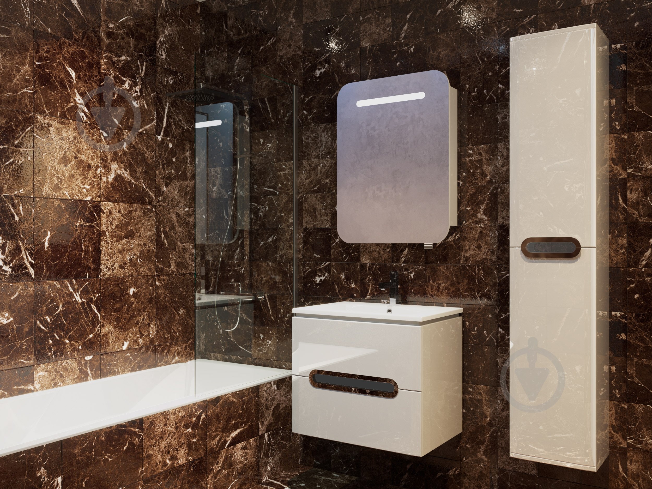 Зеркальный шкаф ЮВЕНТА Prato -60 - фото 4 Зеркальный шкаф ЮВЕНТА Prato -60 - фото 4