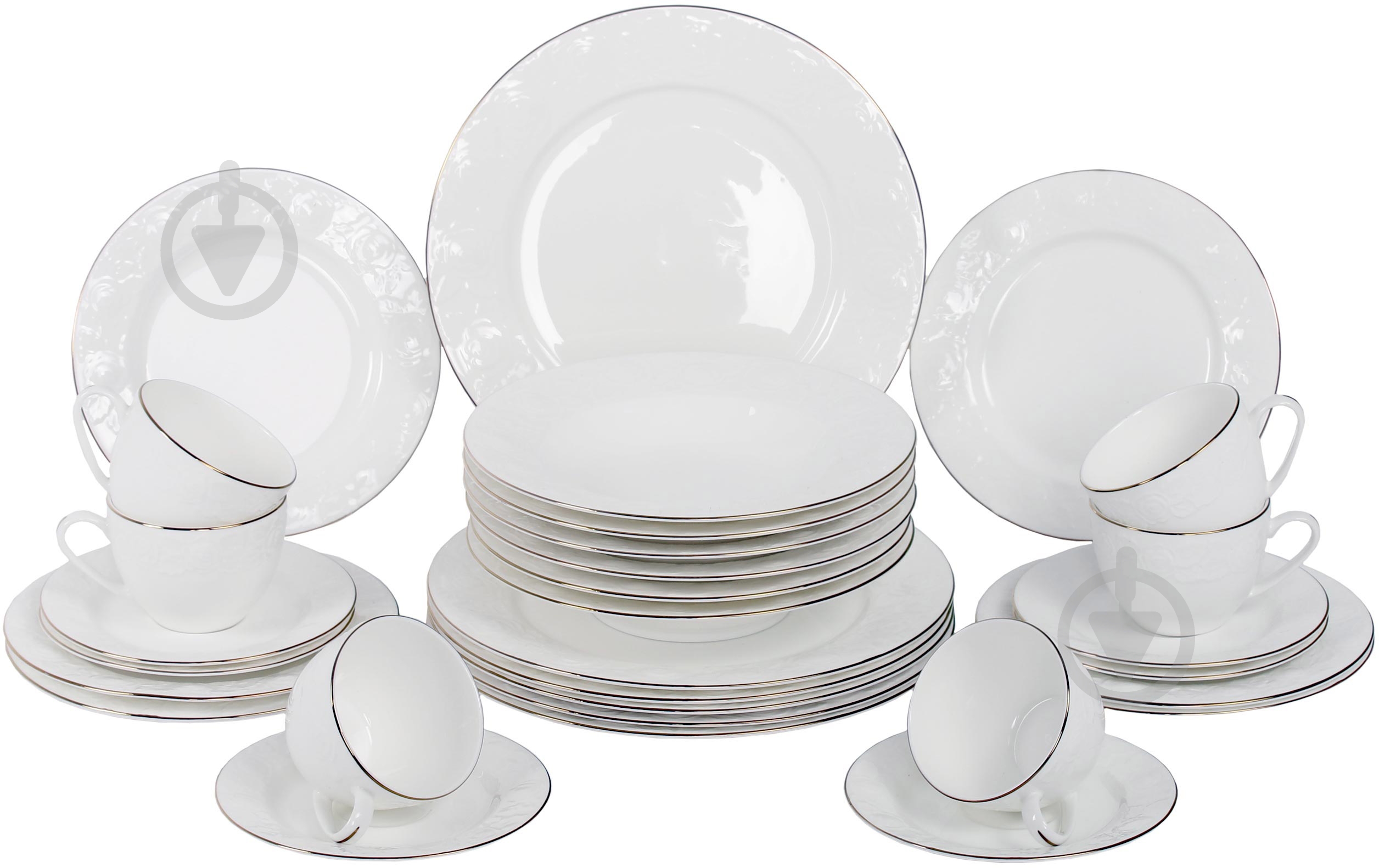 Сервиз столово-чайный Golden Rose 30 предметов на 6 персон - фото 1