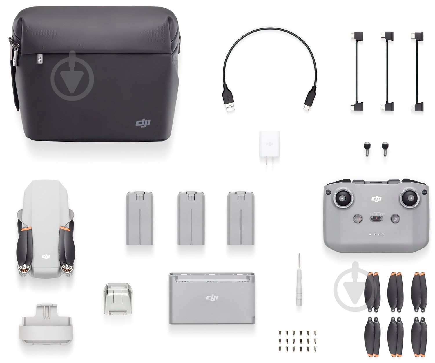 Квадрокоптер DJI Mavic Mini 2 Fly More Combo 10549 - фото 7