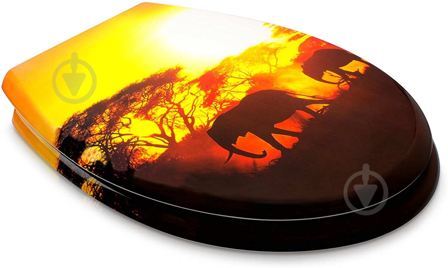 Сиденье для унитаза Rapal Elephant 138 3D-дизайн - фото 5