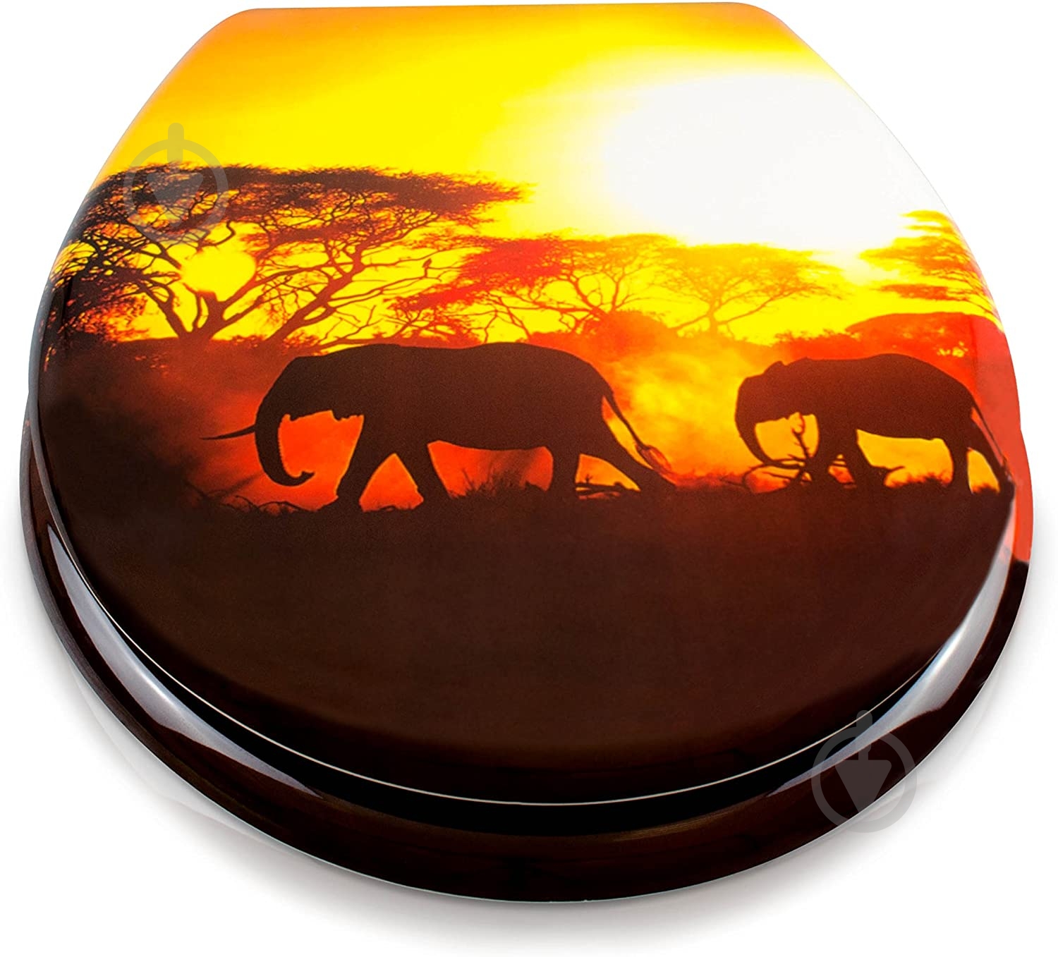 Сиденье для унитаза Rapal Elephant 138 3D-дизайн - фото 4