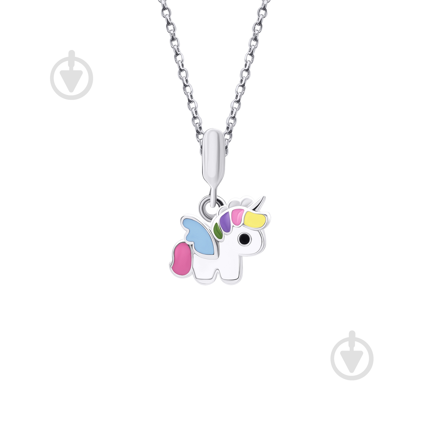 Кулон UMa&UMi Единорог цветной - фото 1