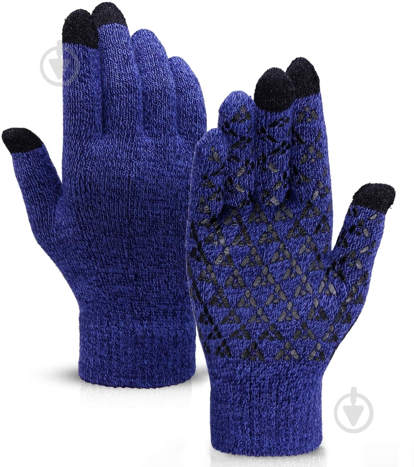 Рукавицы Armorstandart Melange ARM59873 black/blue - фото 1 Рукавицы Armorstandart Melange ARM59873 black/blue - фото 1