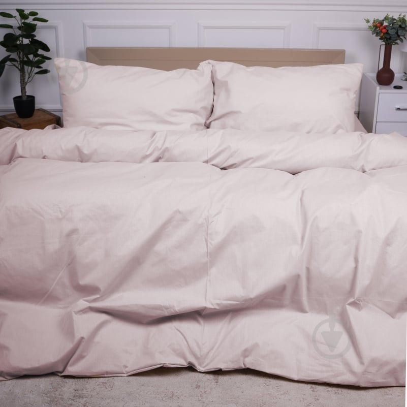 Комплект постельного белья MirSon Ranforce Elite 11-2409 Elma светло-розовый - фото 1