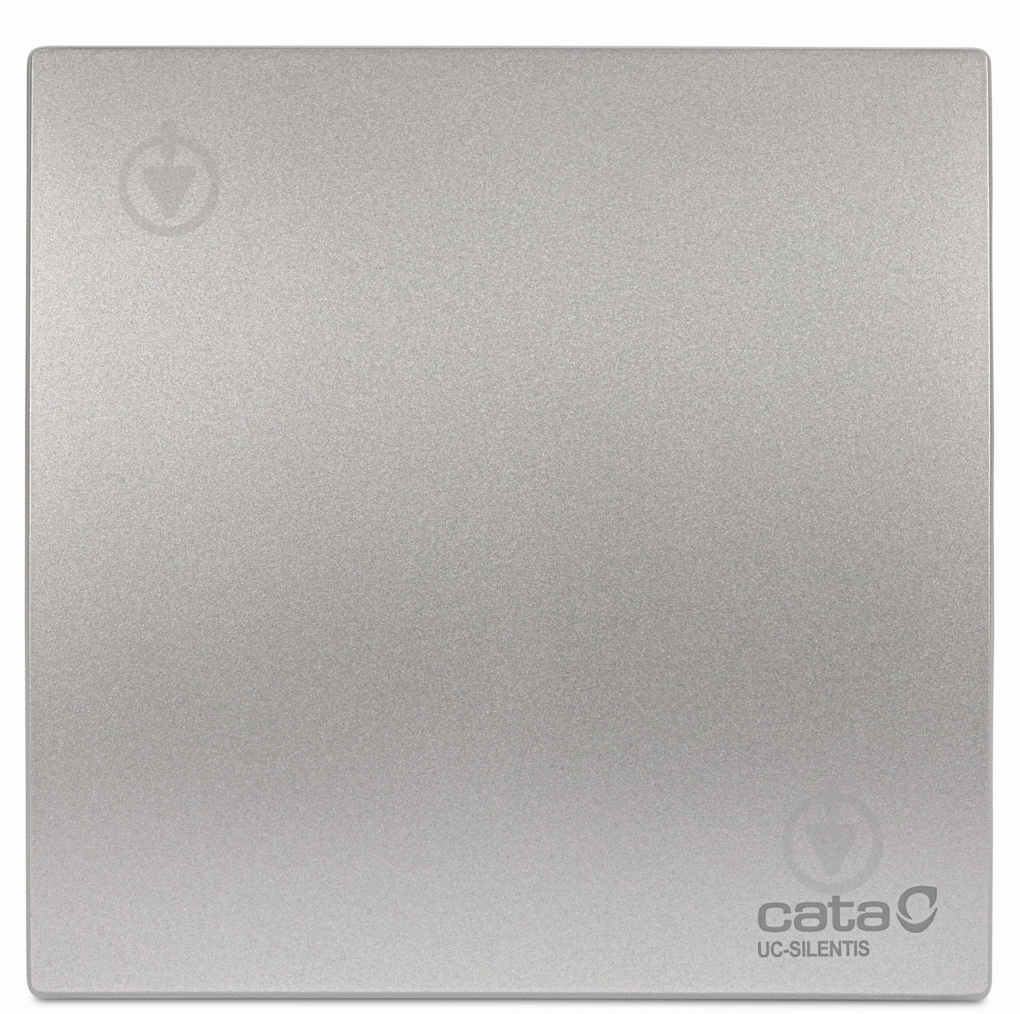 Вентилятор Cata UC-10 SILENTIS TIMER SILVER 01221100 - фото 2
