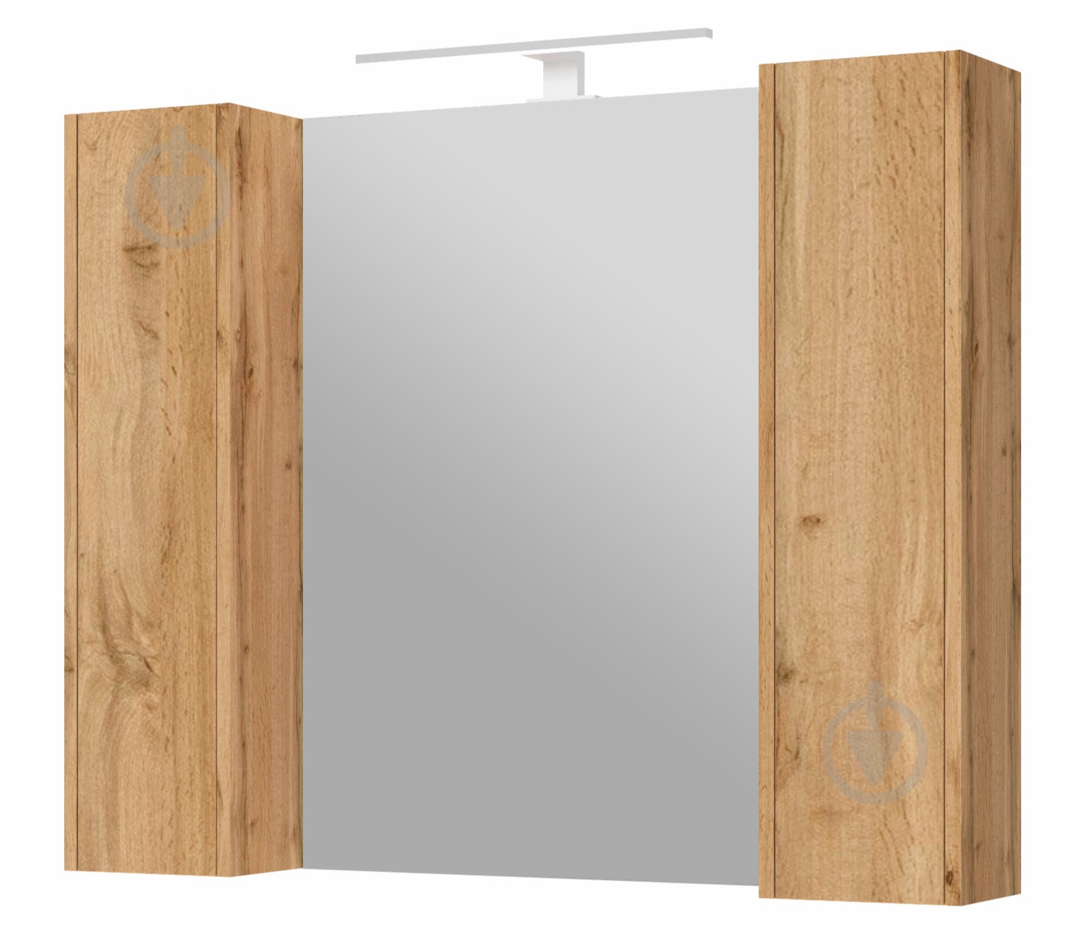 Зеркальный шкаф ЮВЕНТА Bronx - 100 дуб Вотан - фото 1