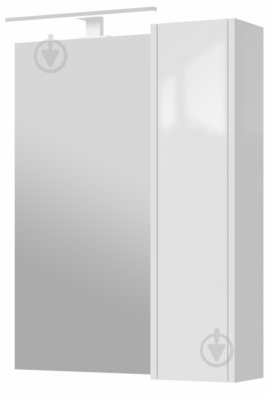 Зеркальный шкаф ЮВЕНТА Bronx - 65 белый - фото 1