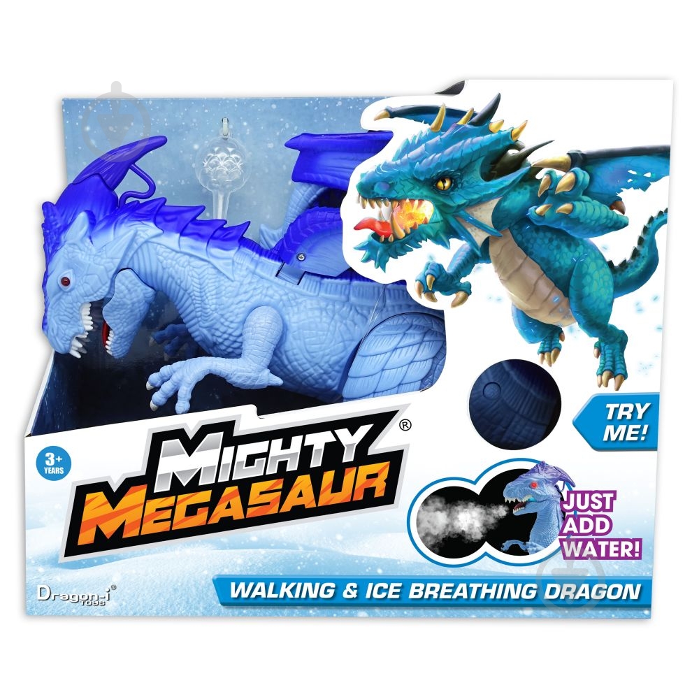 ᐉ Игрушка Dragon-I Могучий Мегазавр. Ледяной Дракон 80074