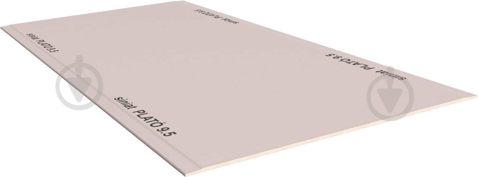 Гипсокартон обыкновенный Plato Siniat 2000x1200х9,5 мм 2,4 кв. м - фото 3 Гипсокартон обыкновенный Plato Siniat 2000x1200х9,5 мм 2,4 кв. м - фото 3