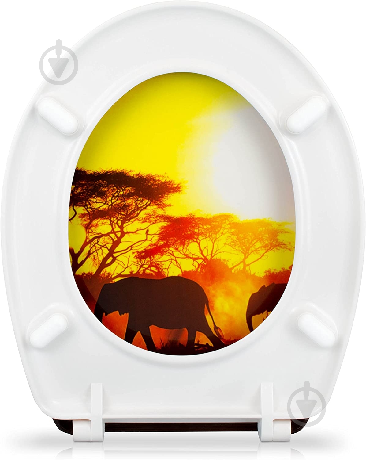 Сиденье для унитаза Rapal Elephant Soft Close 138S 3D-дизайн дюропласт - фото 8 Сиденье для унитаза Rapal Elephant Soft Close 138S 3D-дизайн дюропласт - фото 8