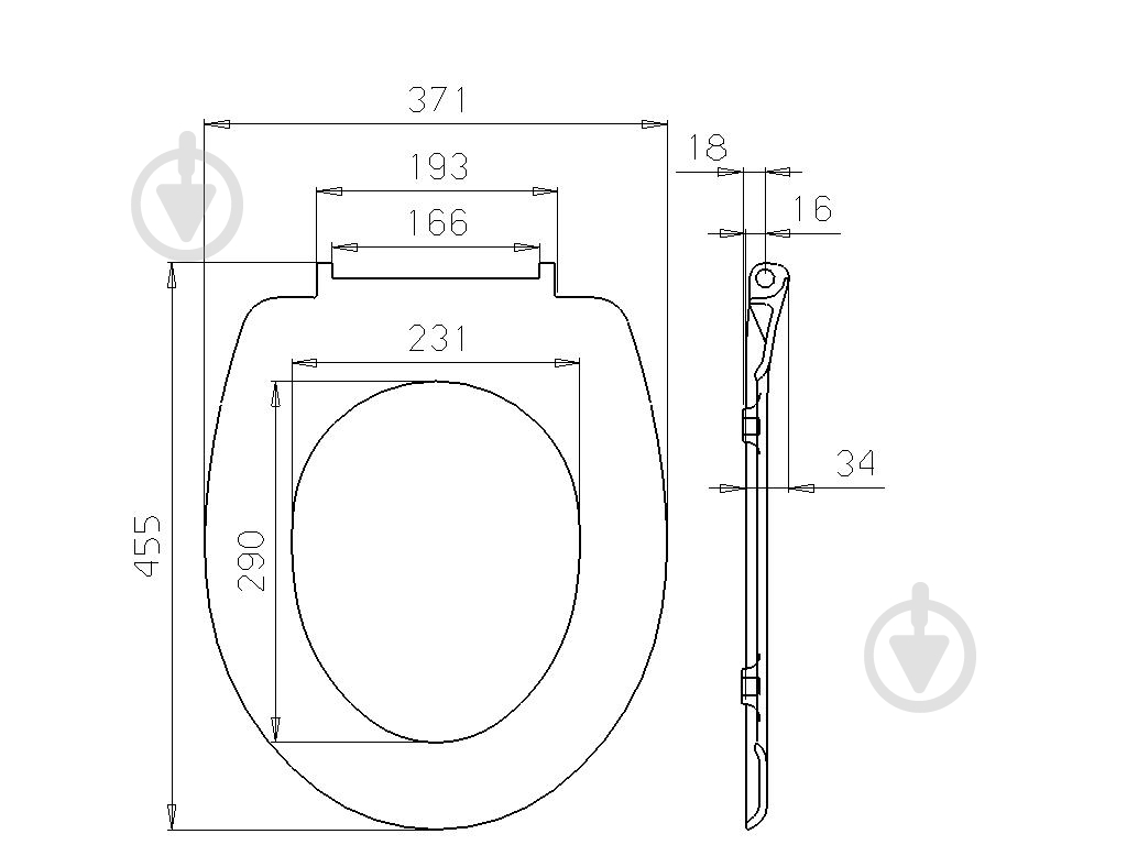 Сиденье для унитаза Rapal Home Soft Close 209S 3D-дизайн дюропласт - фото 6 Сиденье для унитаза Rapal Home Soft Close 209S 3D-дизайн дюропласт - фото 6