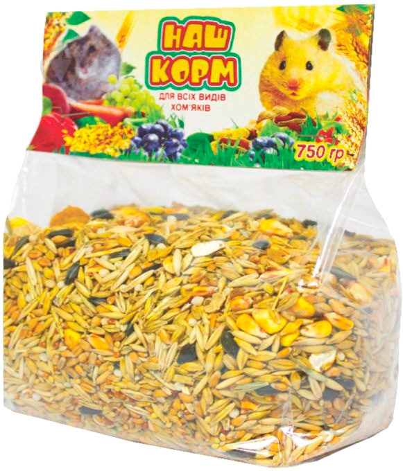Корм для хомяков 750 г - фото 1 Корм для хомяков 750 г - фото 1