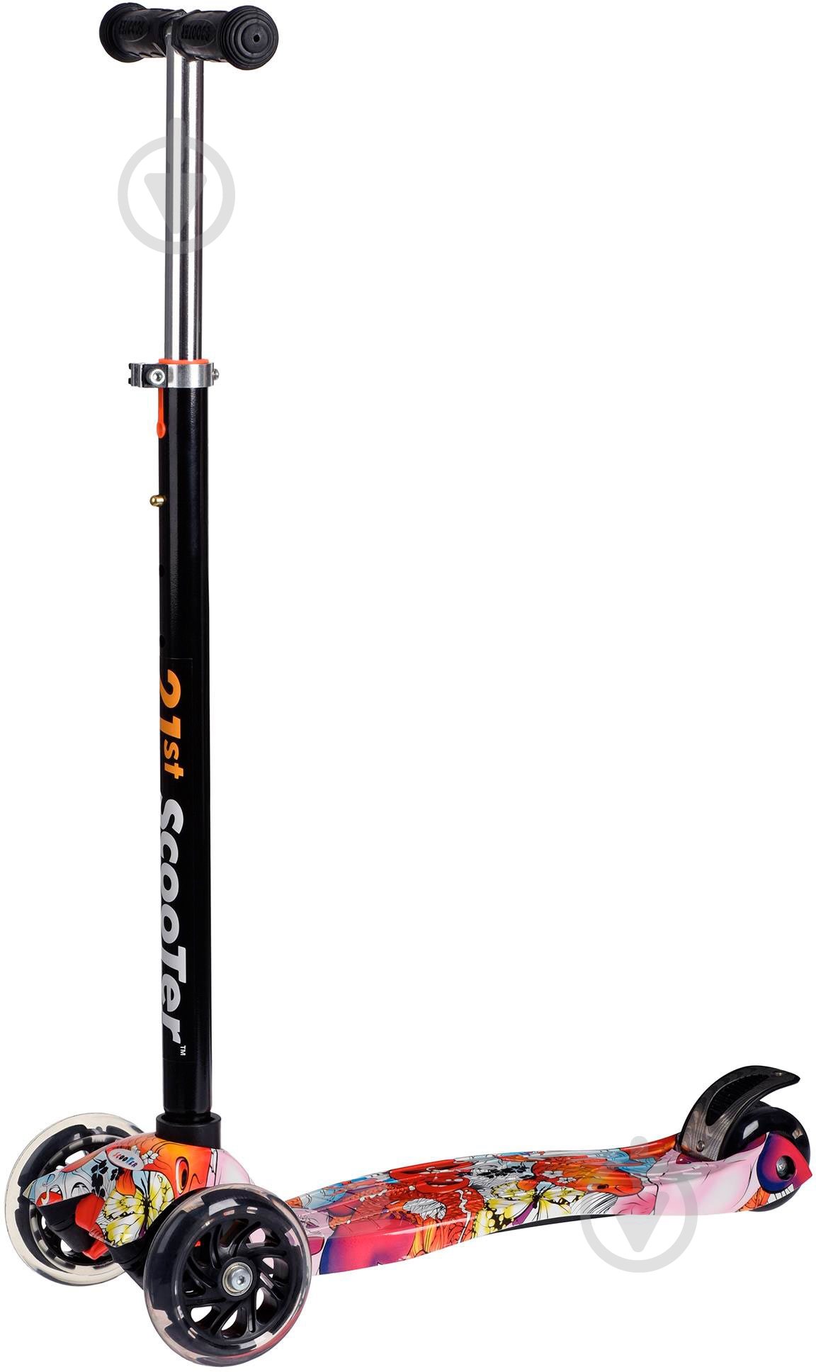 Самокат Same Toy Skull разноцветный SY-S184UT-2 - фото 1