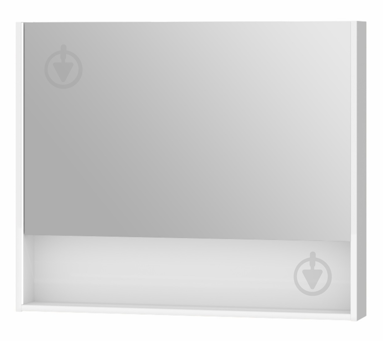 Зеркальный шкаф ЮВЕНТА Queen- 90 белый - фото 1