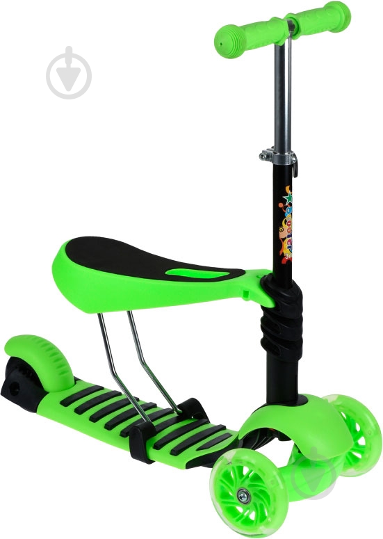 Самокат-біговел Same Toy салатовий SY-S171Ut-2 - фото 2