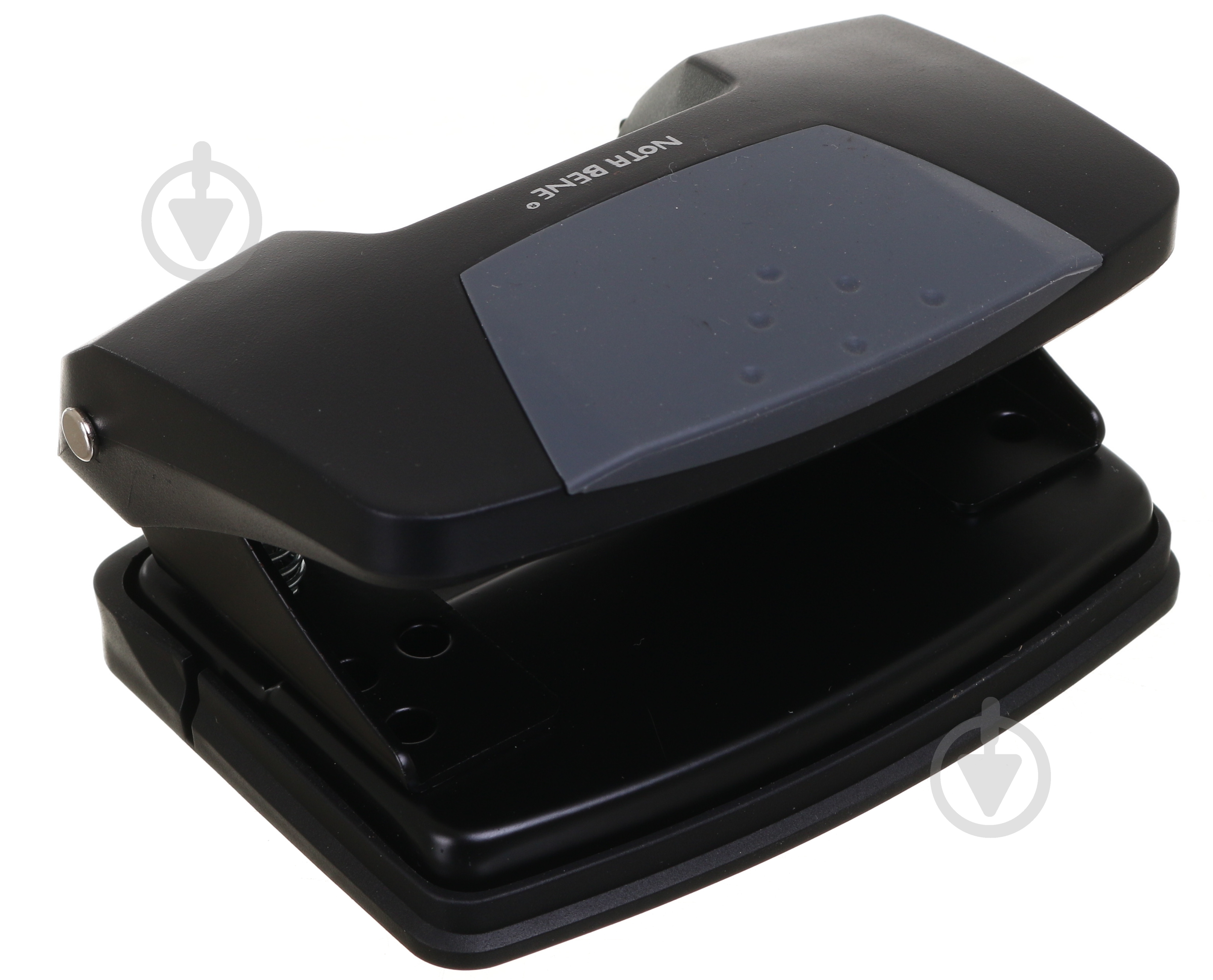 Дырокол 20 листов черный Nota Bene - фото 2