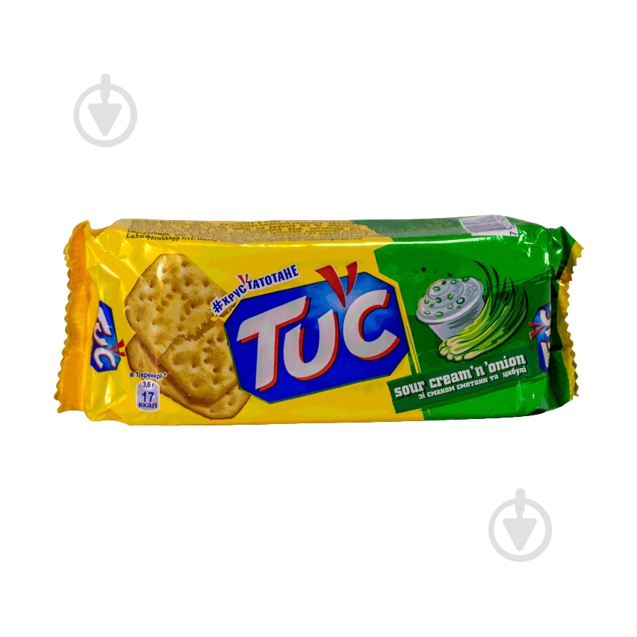 Крекер TUC солоний сметана-цибуля 100 г (639101) - фото 3