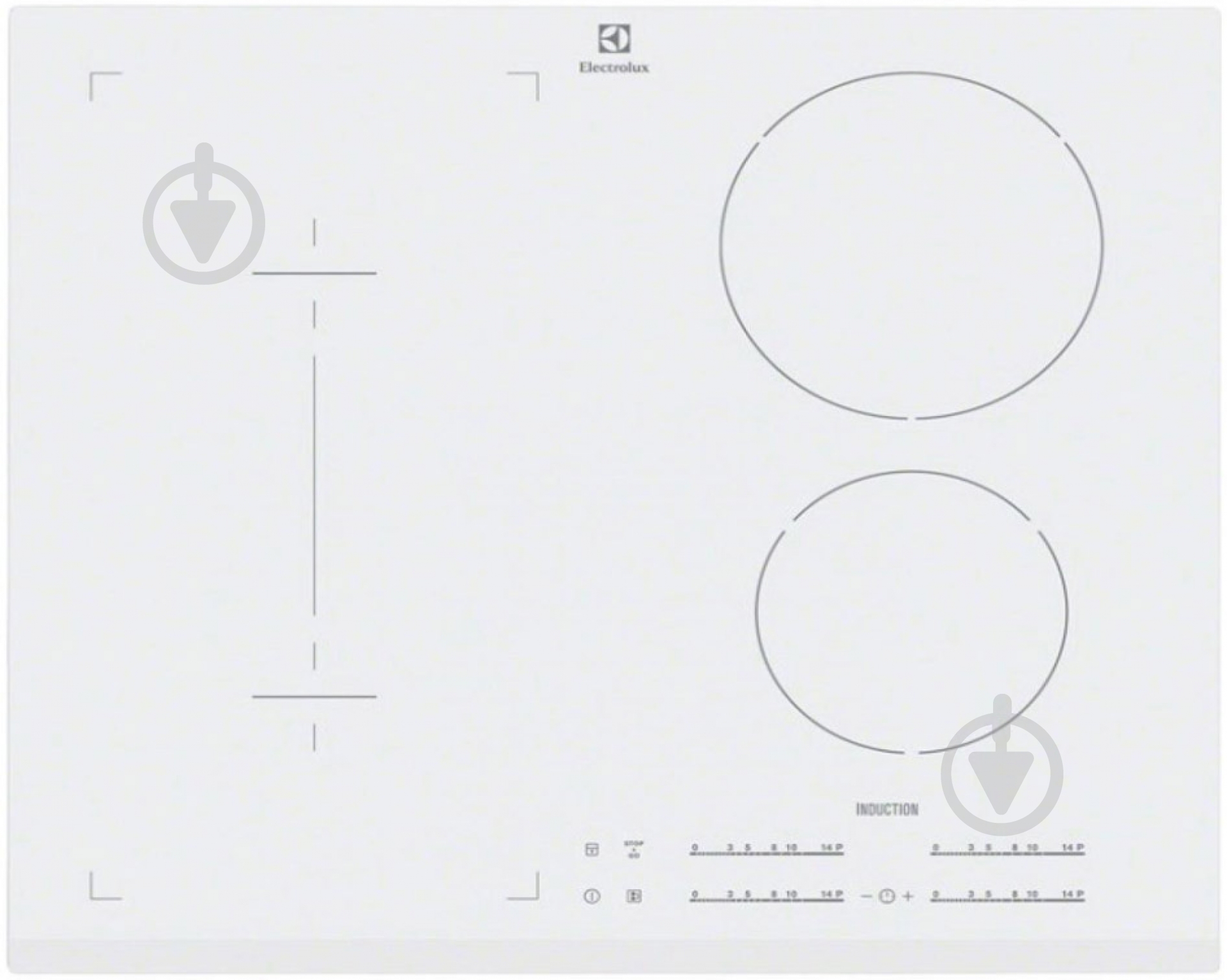 Варочная поверхность индукционная Electrolux EHI 96540 FW - фото 1