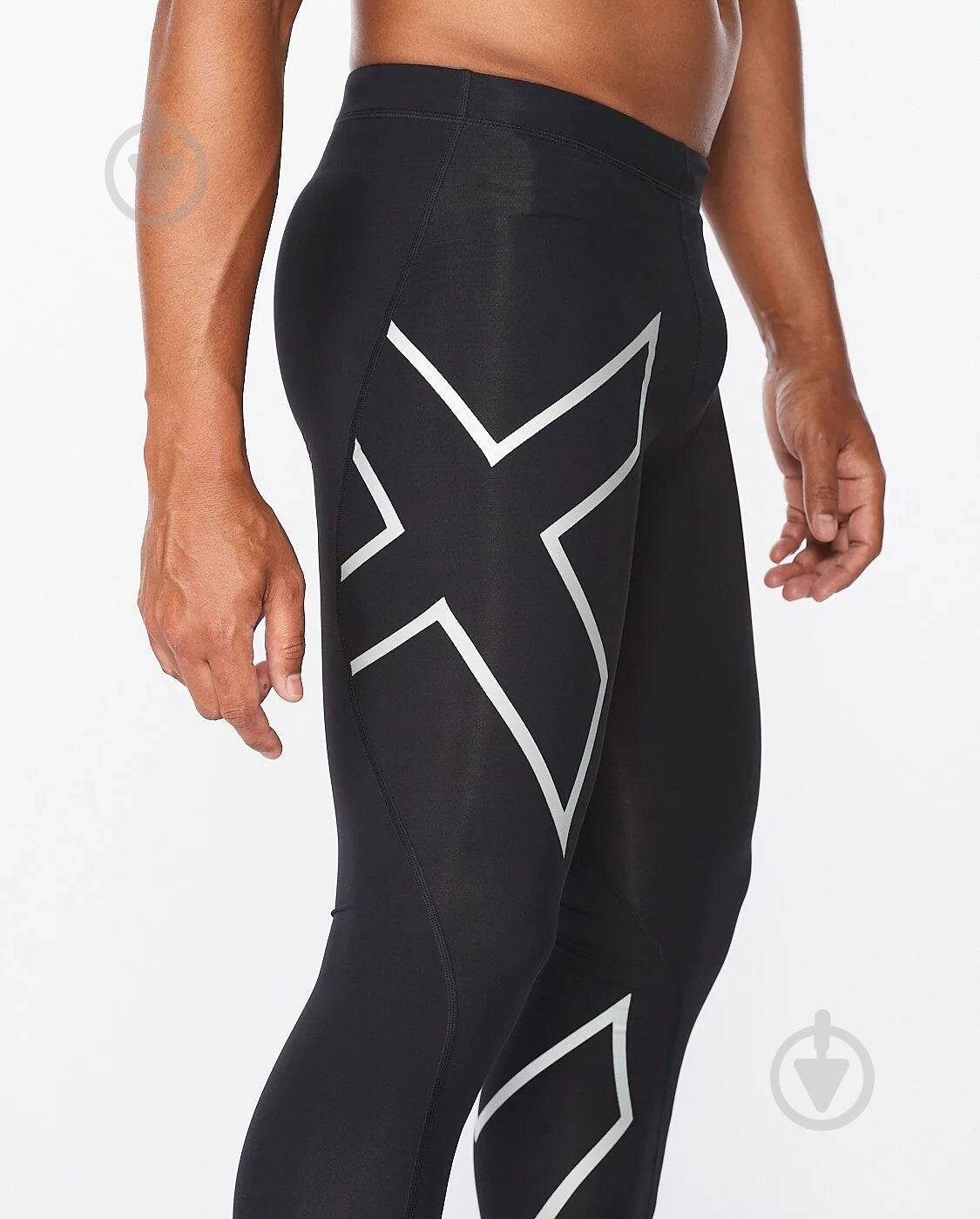 Лосини 2XU Core Compression Tights 7/8 MA3849b_BLK/SIL р.M-T чорний - фото 4
