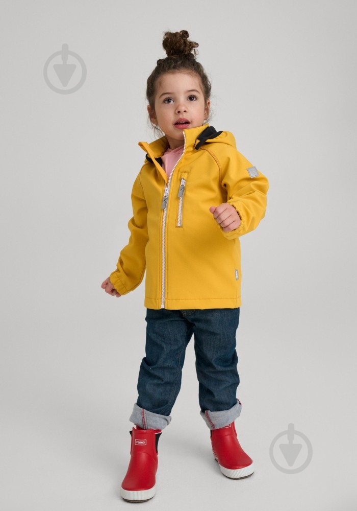 Куртка Reima Softshell Vantti р.80 желтый 5100009A-2580 - фото 9 Куртка Reima Softshell Vantti р.80 желтый 5100009A-2580 - фото 9