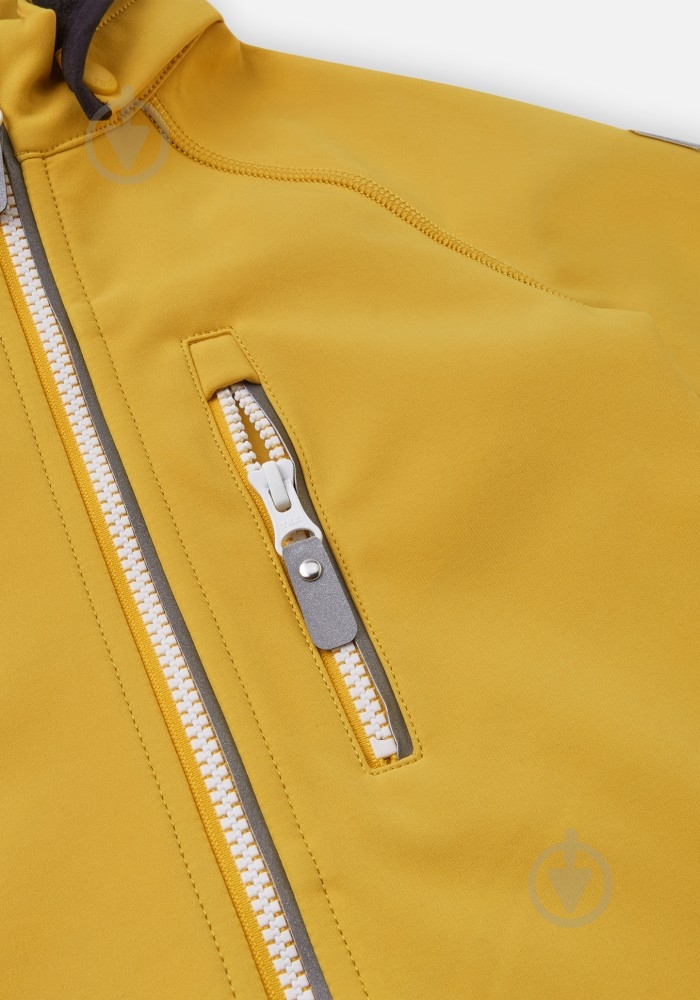Куртка Reima Softshell Vantti р.80 желтый 5100009A-2580 - фото 5 Куртка Reima Softshell Vantti р.80 желтый 5100009A-2580 - фото 5