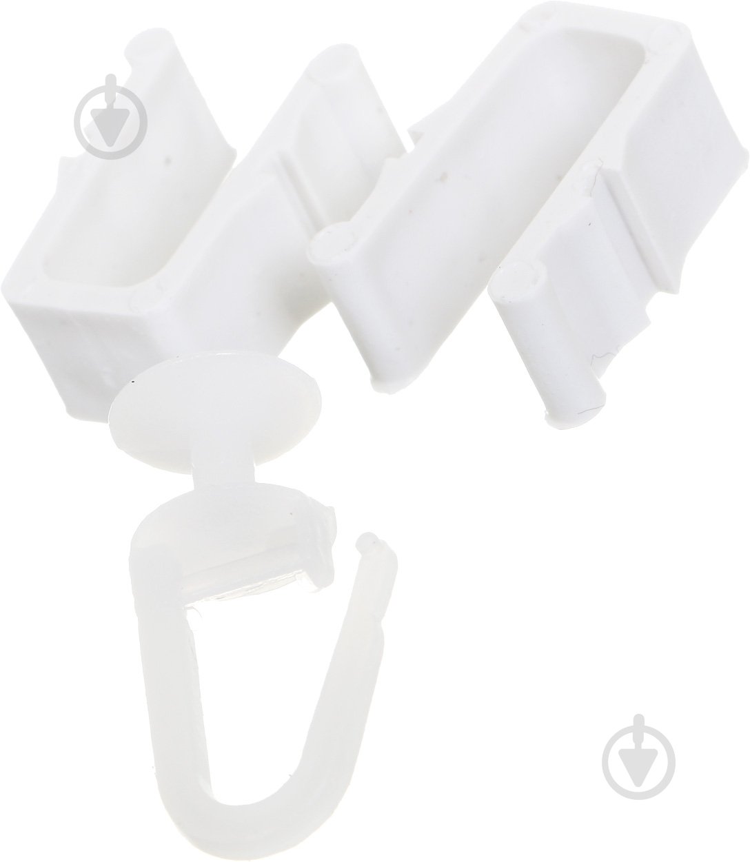 Карниз АГС 801057 одинарный укомплектованный 200 см белый - фото 3