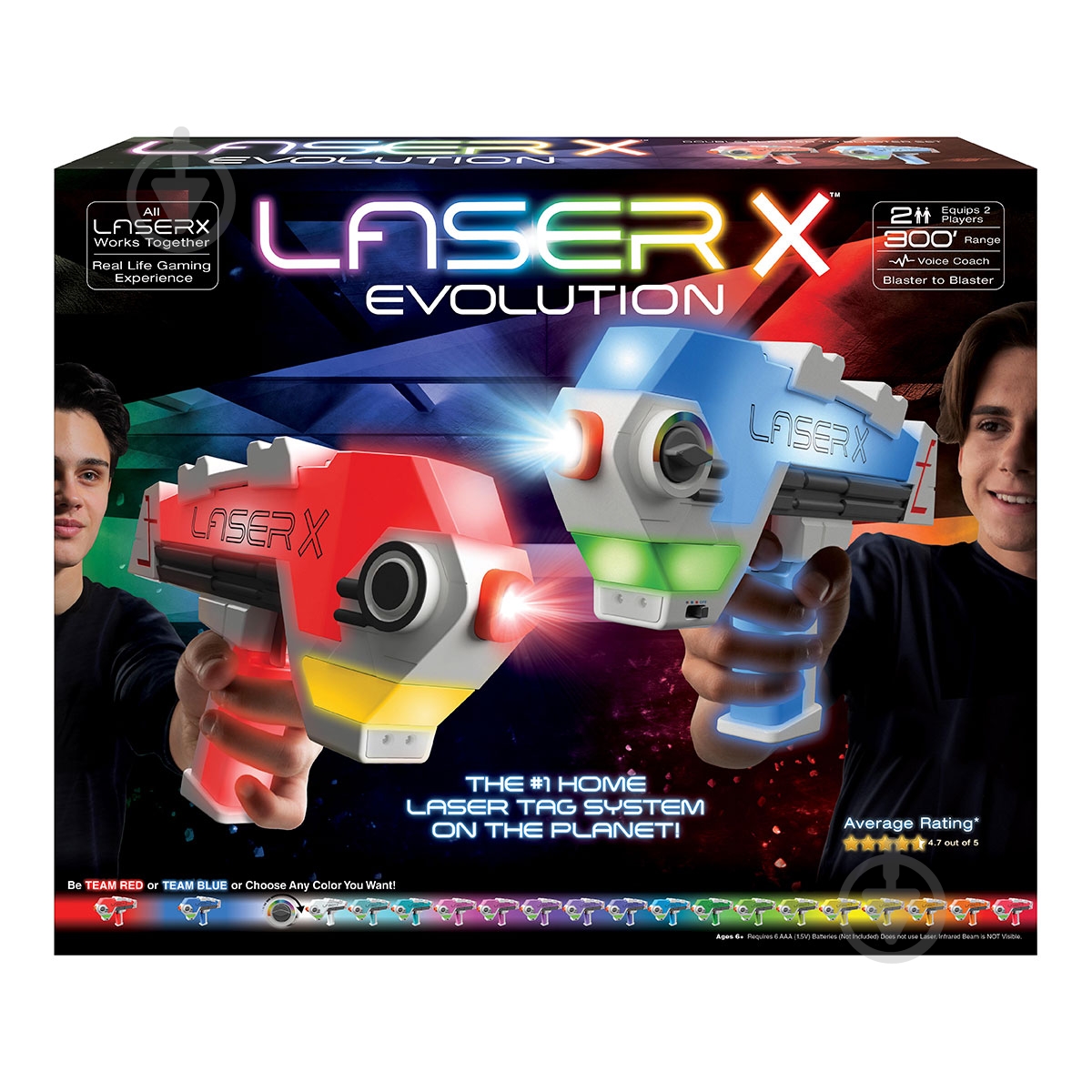 Набір бластерів Laser X Evolution для двох гравців 88908 - фото 5