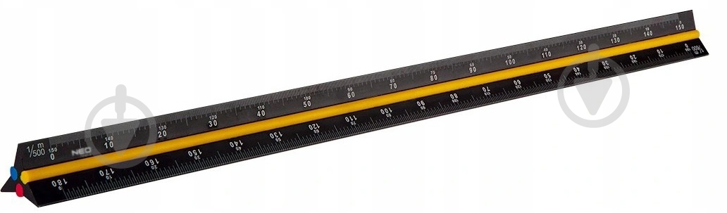 Линейка NEO tools 72-205 треугольная - фото 6