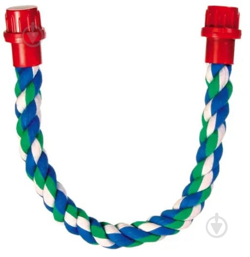 Игрушка для птиц Trixie канат для клетки 37 см 5160 разноцветный (5160) - фото 1