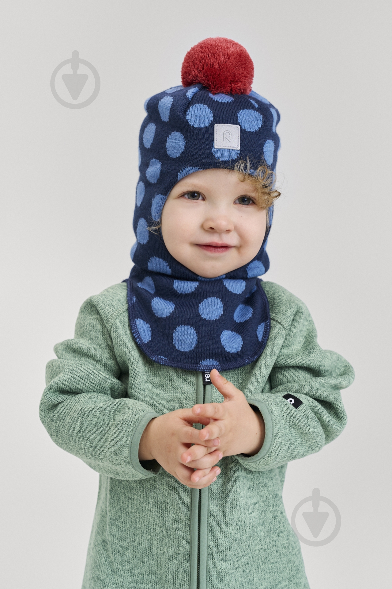 Шапка-біні Reima Polkka 5300314A-67A1 р.48 синій - фото 8 Шапка-біні Reima Polkka 5300314A-67A1 р.48 синій - фото 8