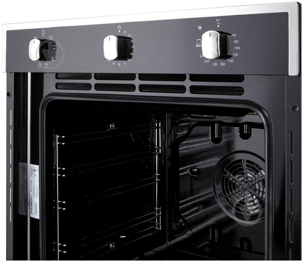 Духовой шкаф Pyramida F 84 BLACK SSF - фото 2