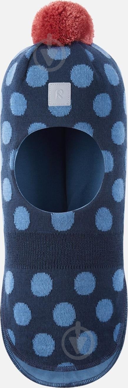 Шапка-бини Reima Polkka 5300314A-67A1 р.54 синий - фото 1 Шапка-бини Reima Polkka 5300314A-67A1 р.54 синий - фото 1