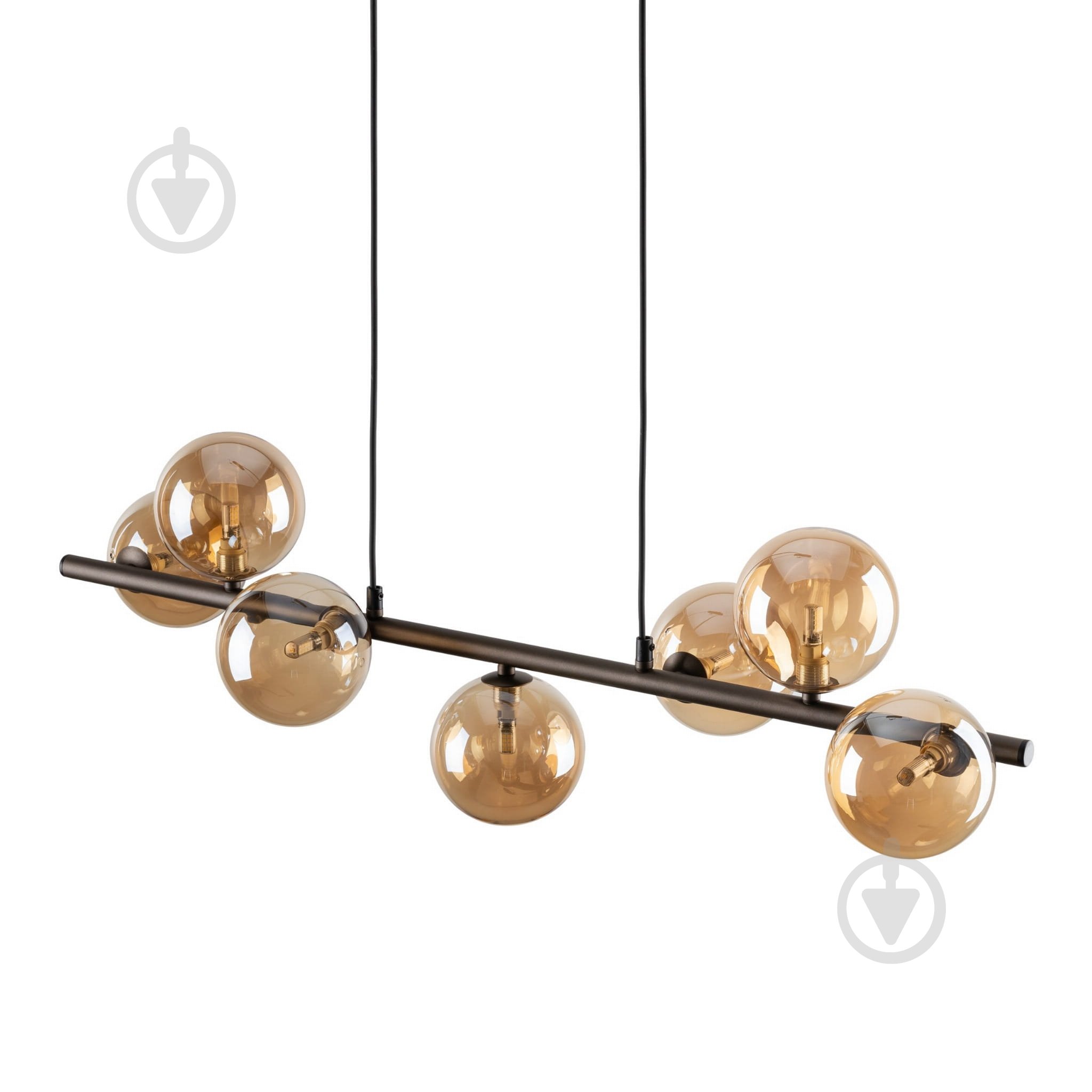 Люстра подвесная TK Lighting Estera 7PL 7xG9 янтарный - фото 6 Люстра подвесная TK Lighting Estera 7PL 7xG9 янтарный - фото 6