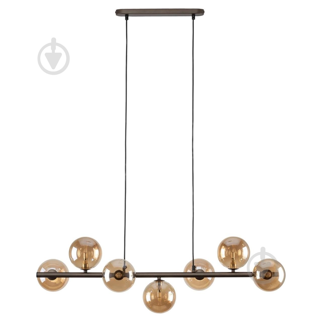 Люстра подвесная TK Lighting Estera 7PL 7xG9 янтарный - фото 5 Люстра подвесная TK Lighting Estera 7PL 7xG9 янтарный - фото 5