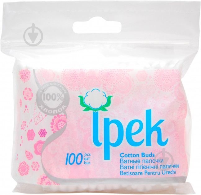 Ватные палочки Ipek 100 шт. (мягкая) - фото 1 Ватные палочки Ipek 100 шт. (мягкая) - фото 1