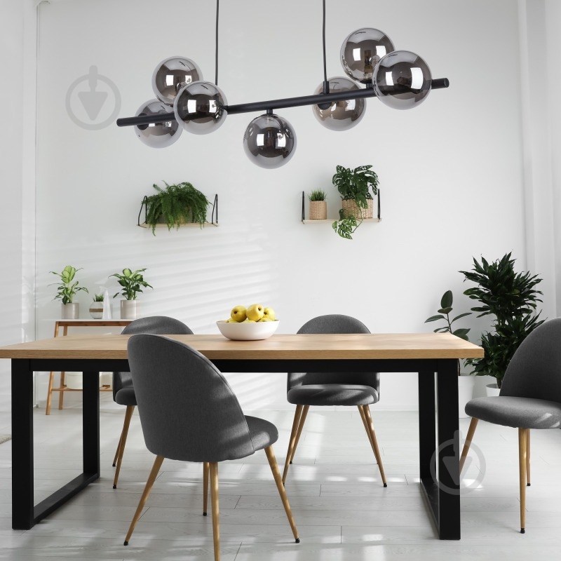 Люстра подвесная TK Lighting Estera 7PL 7xG9 дымчатый - фото 3