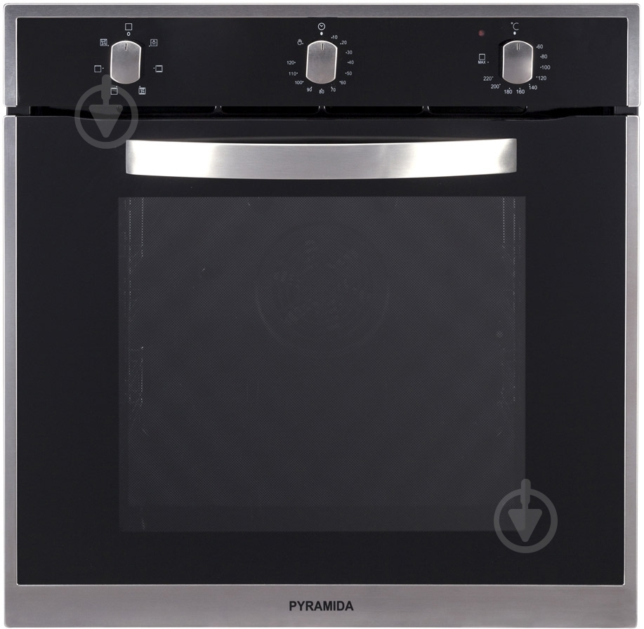 Духовой шкаф Pyramida F 64 BLACK SSF - фото 1
