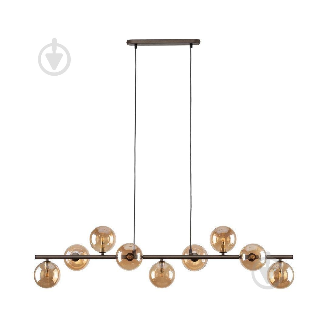 Люстра подвесная TK Lighting Estera 9PL 9xG9 янтарный - фото 2