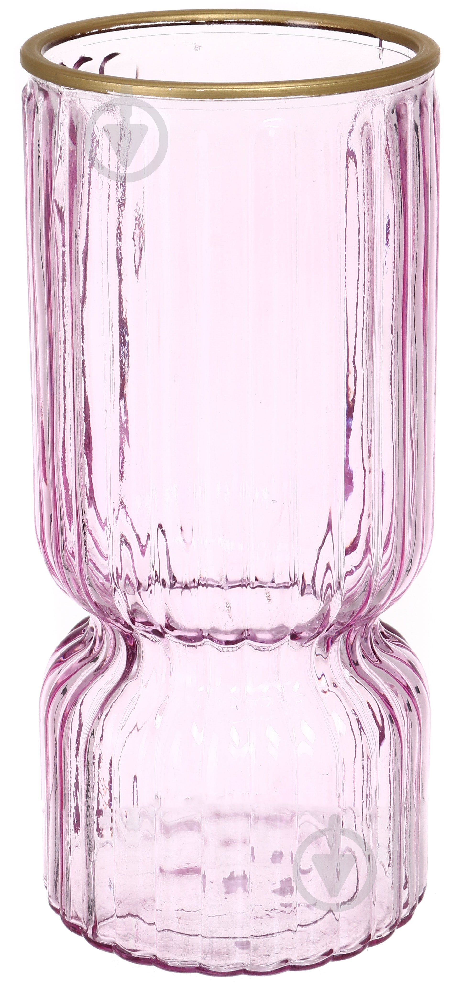 Ваза стеклянная Goblet розовая 25 см G-1 - фото 1 Ваза стеклянная Goblet розовая 25 см G-1 - фото 1