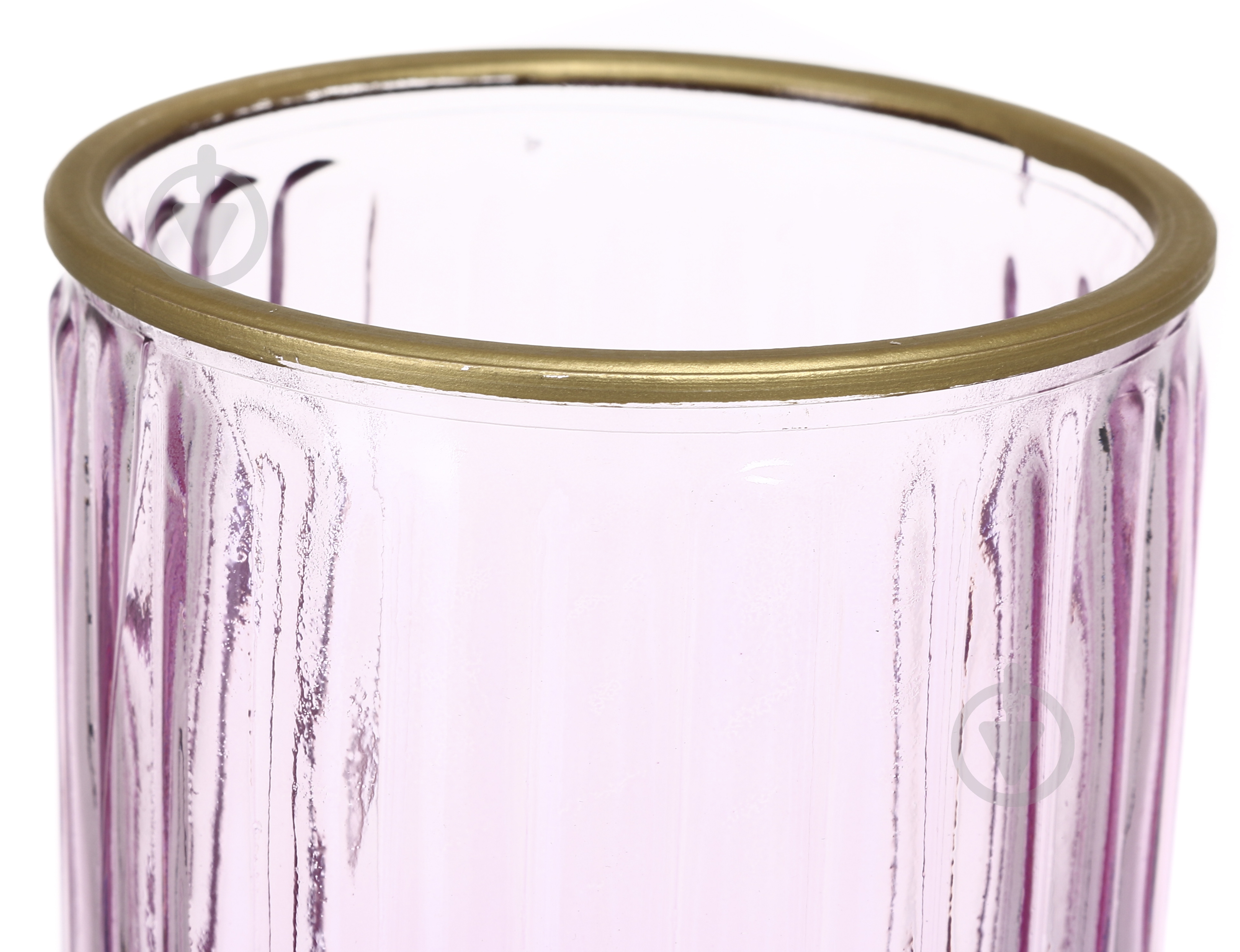 Ваза стеклянная Goblet розовая 25 см G-1 - фото 2 Ваза стеклянная Goblet розовая 25 см G-1 - фото 2