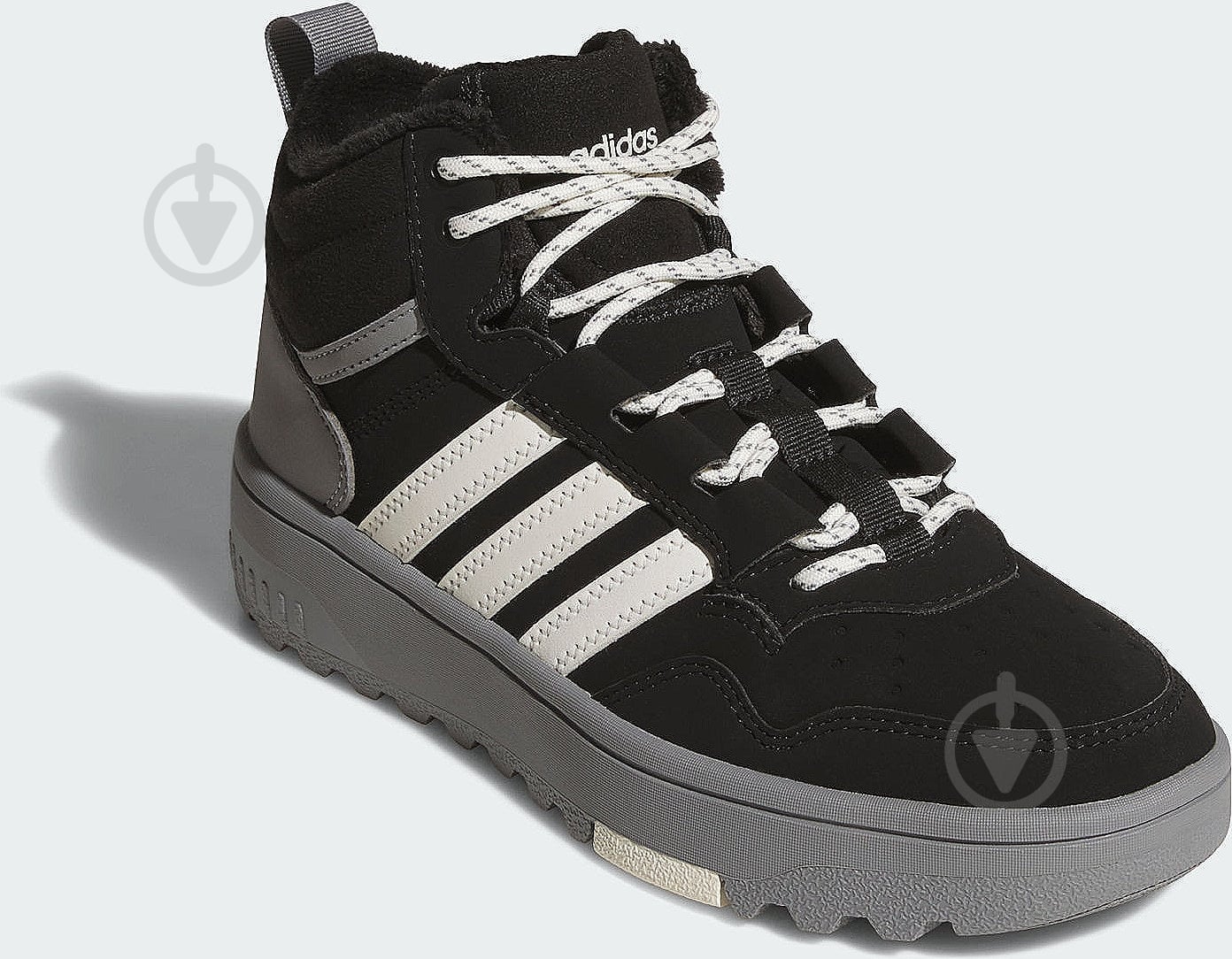 Ботинки Adidas HOOPS 4.0 MID WINTERIZED J KI6384 р.35,5 серый - фото 3