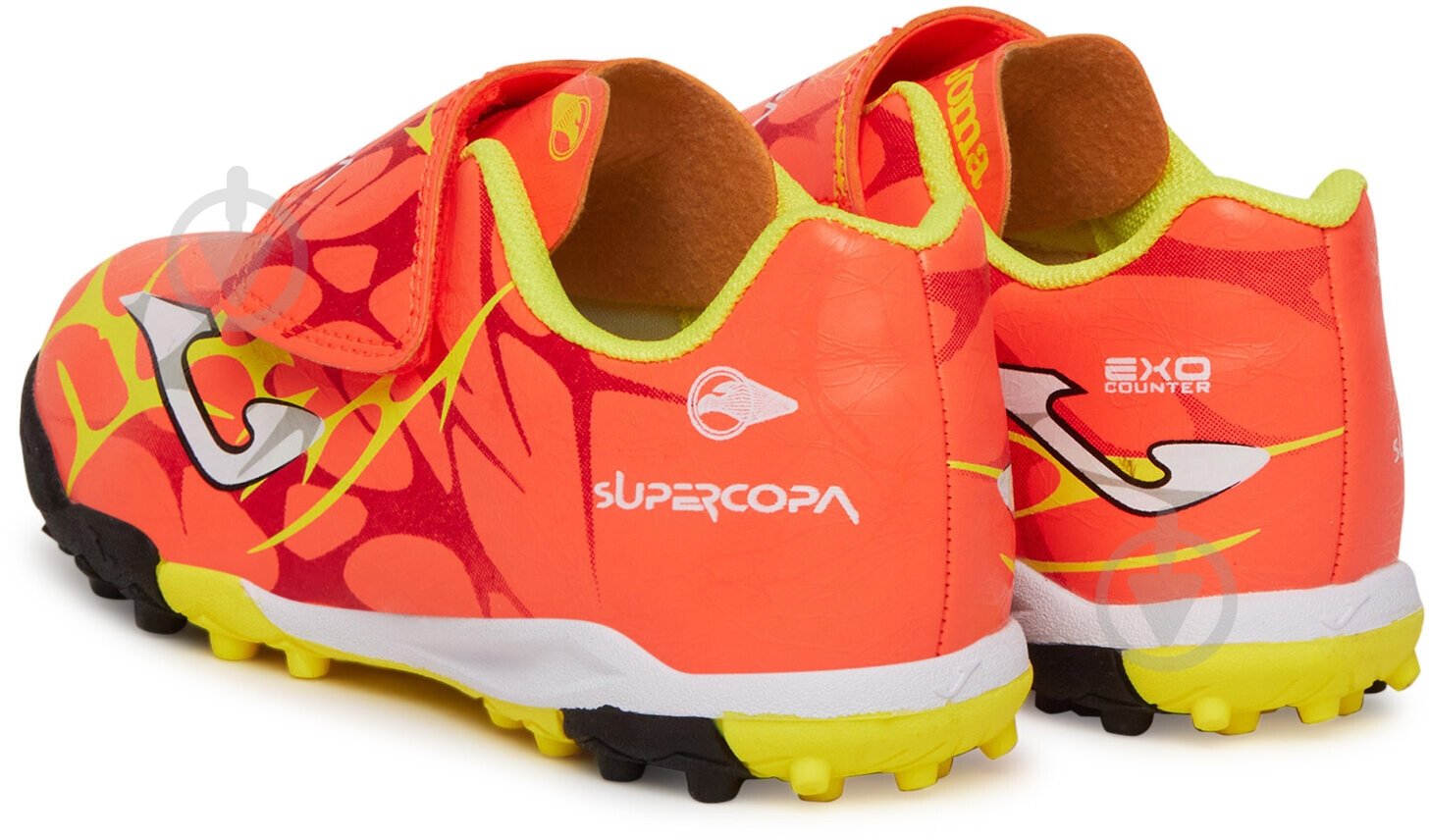 Сороконожки Joma SUPER COPA JR SCJS2507TFV р.31 оранжевый - фото 3 Сороконожки Joma SUPER COPA JR SCJS2507TFV р.31 оранжевый - фото 3
