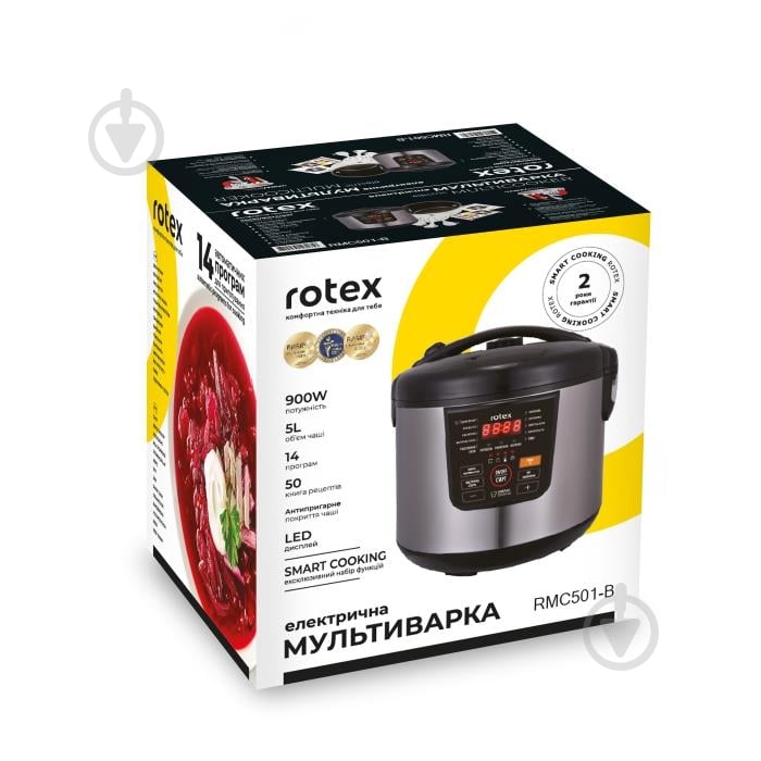 ВИТРИНА! Мультиварка Rotex RMC501-B - фото 13