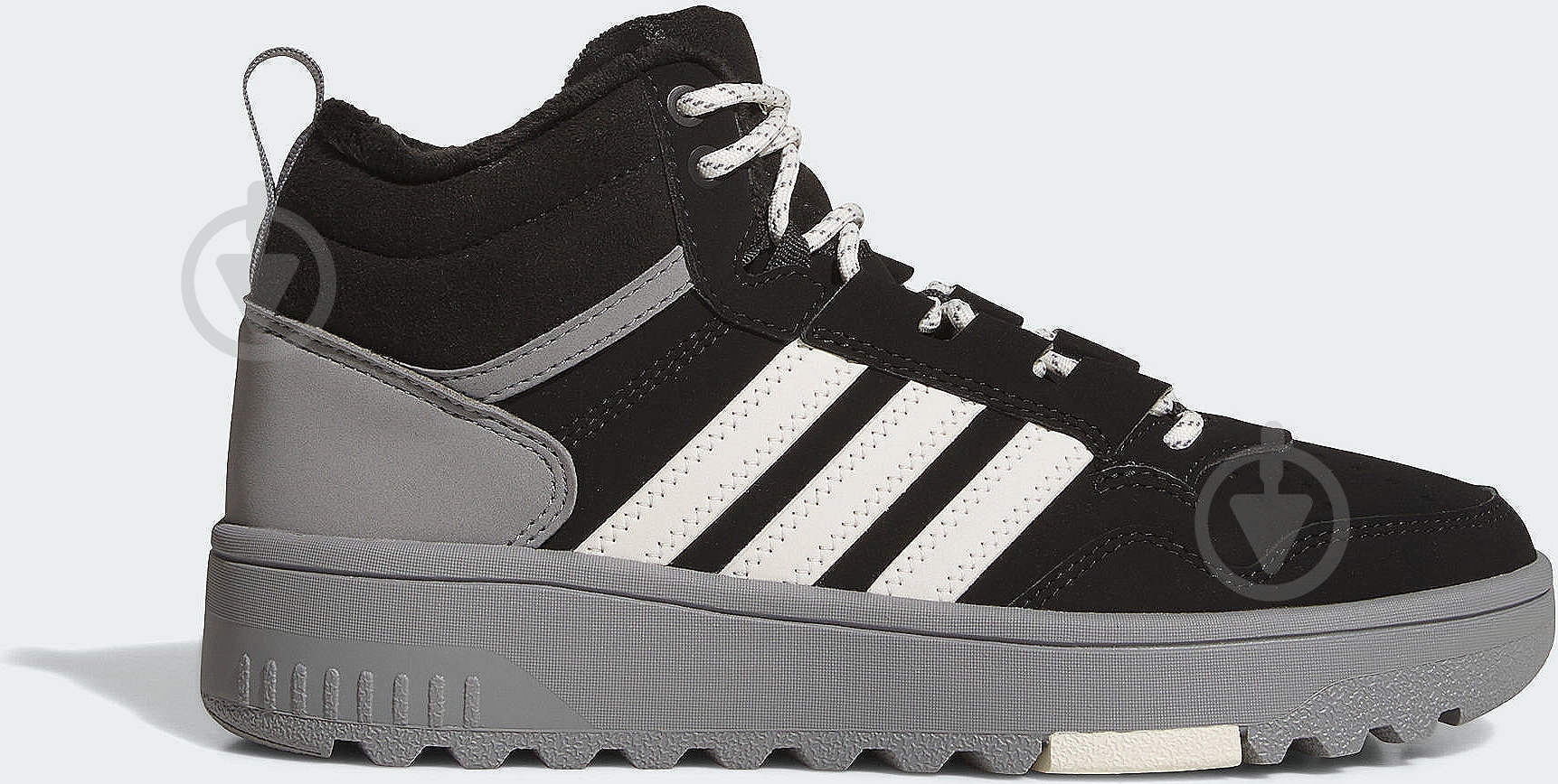 Ботинки Adidas HOOPS 4.0 MID WINTERIZED J KI6384 р.38 серый - фото 1