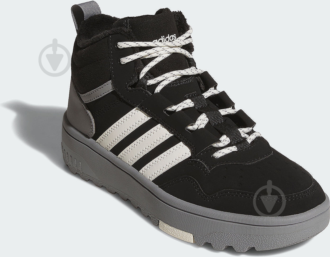 Ботинки Adidas HOOPS 4.0 MID WINTERIZED J KI6384 р.38 серый - фото 3