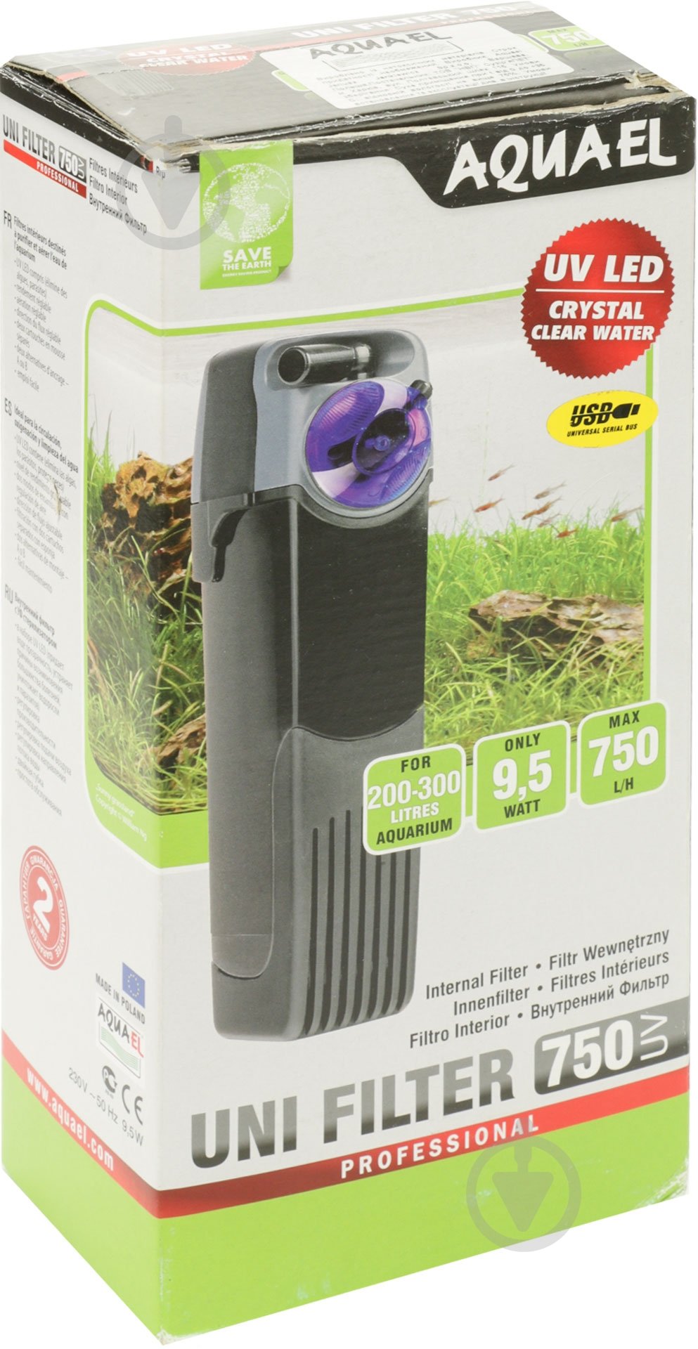 Фильтр AQUAEL UNIFILTER 750 UV - фото 4 Фильтр AQUAEL UNIFILTER 750 UV - фото 4