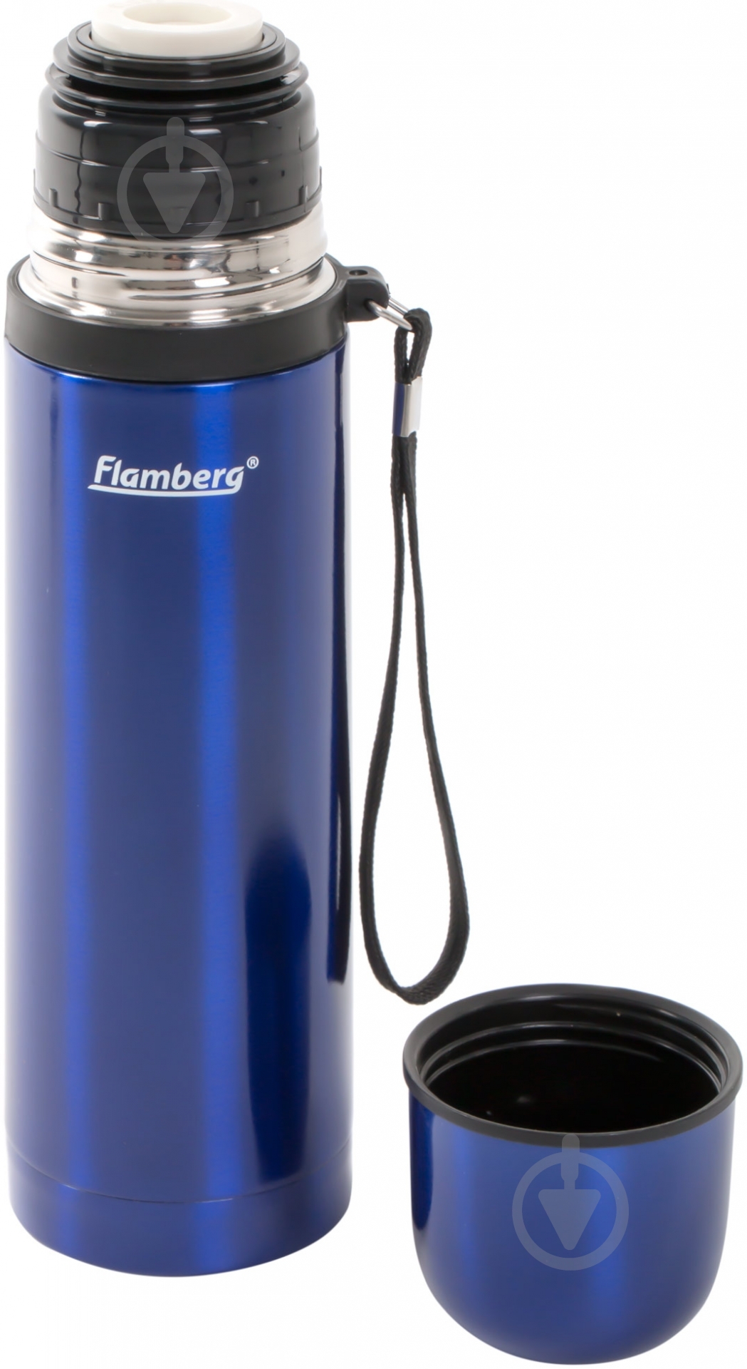 Термос Flamberg 0,5 л синий XTZ3-50 - фото 2