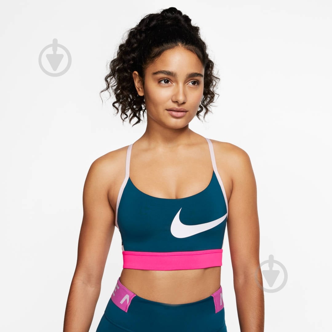 Бра Nike ICNCLSH BRA LIGHT CJ0533-432 р.L синий - фото 3