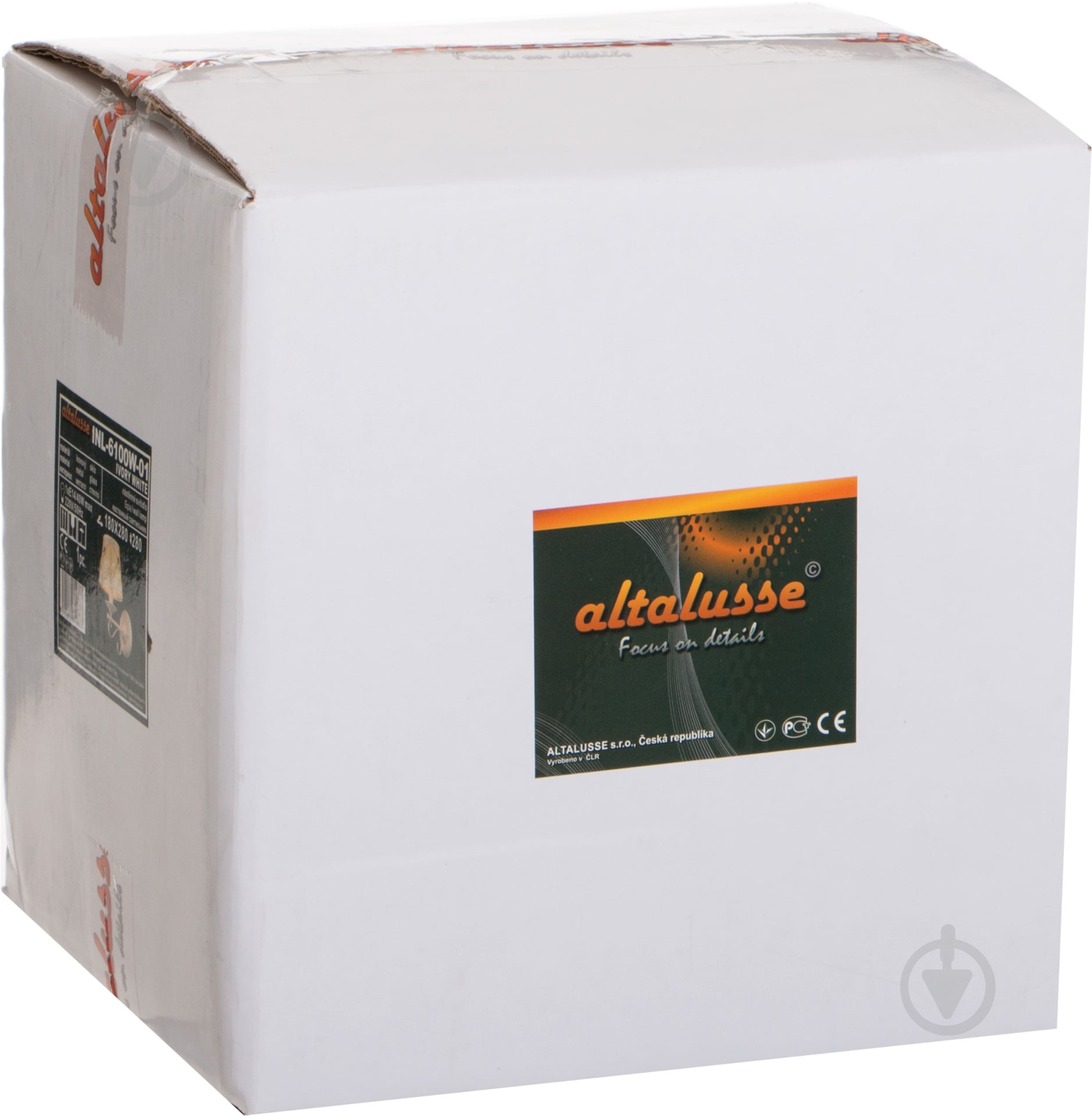 Бра Altalusse 1x40 Вт E14 кремовый INL-6100W-01 - фото 2
